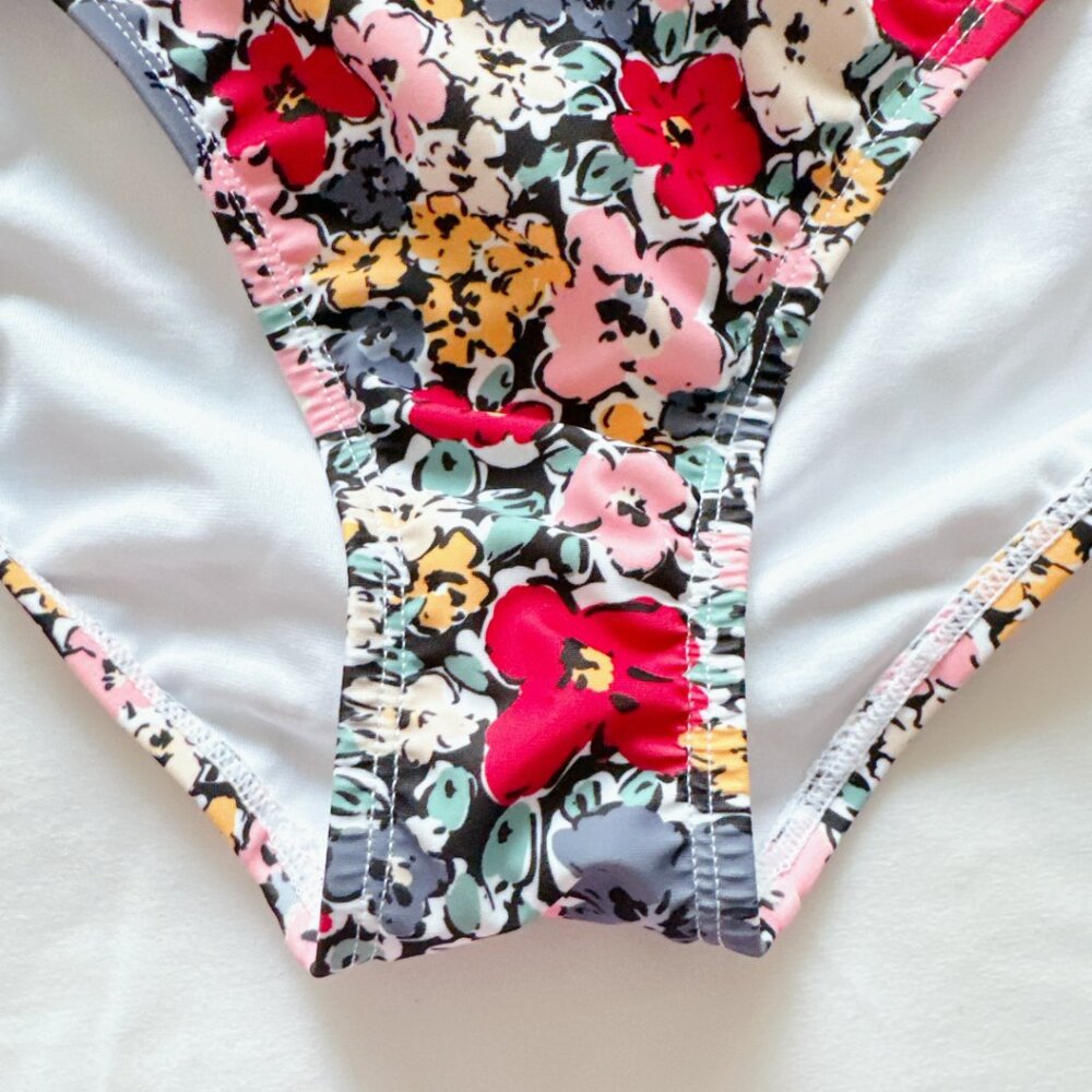 Jessica Simpson floral bikini bottoms New with tags! XL womens bathing suit swim - Picture 6 of 11